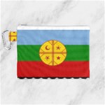 Flag Of The Mapuches Svg Canvas Cosmetic Bag (Medium)