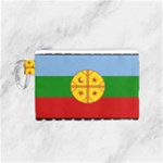 Flag Of The Mapuches Svg Canvas Cosmetic Bag (Small)