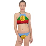 Flag Of The Mapuches Svg Halter Bikini Set