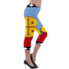 Lightweight Velour Capri Leggings  