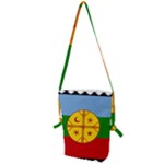 Flag Of The Mapuches Svg Folding Shoulder Bag