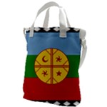 Flag Of The Mapuches Svg Canvas Messenger Bag