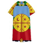 Flag Of The Mapuches Svg Kids  Boyleg Half Suit Swimwear