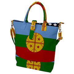 Buckle Top Tote Bag 