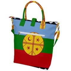 Buckle Top Tote Bag 