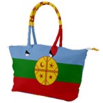 Flag Of The Mapuches Svg Canvas Shoulder Bag