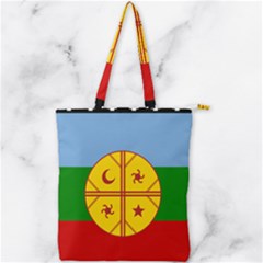 Double Zip Up Tote Bag 