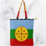 Flag Of The Mapuches Svg Double Zip Up Tote Bag