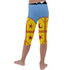 Kids  Lightweight Velour Capri Leggings  