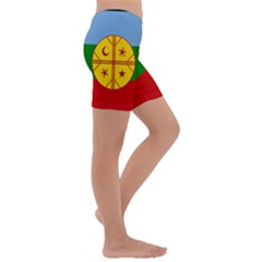 Kids  Lightweight Velour Capri Yoga Leggings 