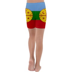 Kids  Lightweight Velour Capri Yoga Leggings 