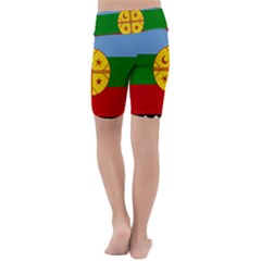 Kids  Lightweight Velour Cropped Yoga Leggings 