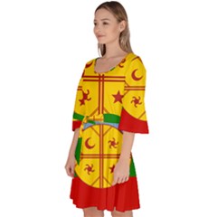 Velour Kimono Dress 