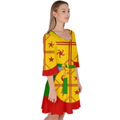Velour Kimono Dress 