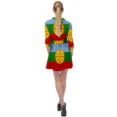 Mini Skater Shirt Dress 