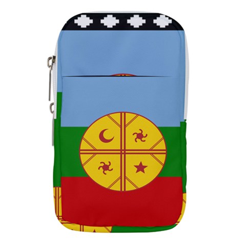 Flag Of The Mapuches Svg Waist Pouch (Large) from ArtsNow.com