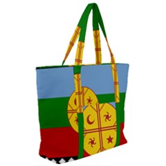 Zip Up Canvas Bag 