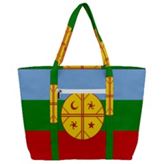 Zip Up Canvas Bag 