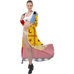 Flag Of The Mapuches Svg Maxi Chiffon Beach Wrap