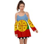 Flag Of The Mapuches Svg Boho Dress