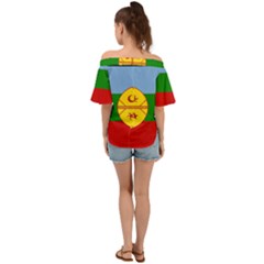 Off Shoulder Short Sleeve Top 
