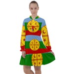Flag Of The Mapuches Svg All Frills Dress
