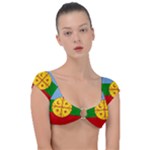 Flag Of The Mapuches Svg Cap Sleeve Ring Bikini Top