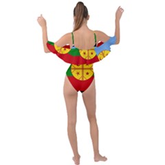 Drape Piece Swimsuit 