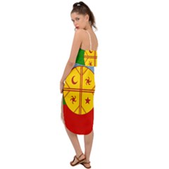 Waist Tie Cover Up Chiffon Dress 
