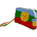 Flag Of The Mapuches Svg Wristlet Pouch Bag (Small)