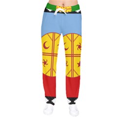 Women Velvet Drawstring Pants 