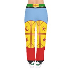 Women Velvet Drawstring Pants 