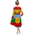Kids  Midi Sailor Dress 