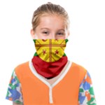 Flag Of The Mapuches Svg Face Covering Bandana (Kids)