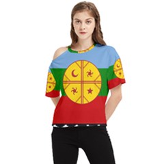 One Shoulder Cut Out T-Shirt 