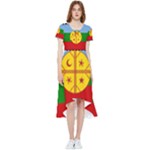 Flag Of The Mapuches Svg High Low Boho Dress
