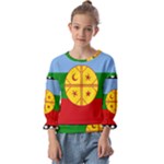 Flag Of The Mapuches Svg Kids  Cuff Sleeve Top