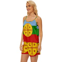 Satin Pajama Short Set 