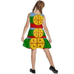 Kids  Sleeveless Tiered Mini Dress 