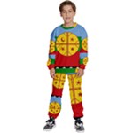 Flag Of The Mapuches Svg Kids  Sweatshirt set
