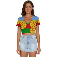 V-Neck Crop Top 