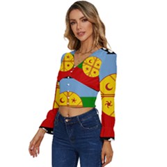 Long Sleeve V-Neck Top 