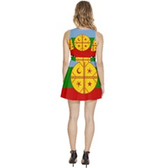 Sleeveless High Waist Mini Dress 