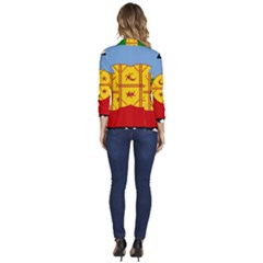Women s One-Button 3/4 Sleeve Short Jacket 