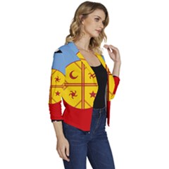 Women s Casual 3/4 Sleeve Spring Jacket 
