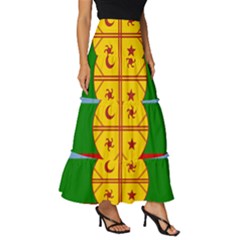 Tiered Ruffle Maxi Skirt 