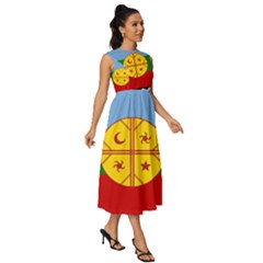 Sleeveless Round Neck Midi Dress 