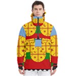 Flag Of The Mapuches Svg Men s Pullover Zip Ski and Snowboard Waterproof Breathable Jacket