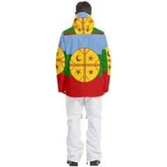 Men s Multi Pockets Zip Ski and Snowboard Waterproof Breathable Jacket 