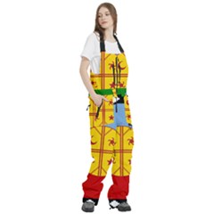 Women s Front Zip Ski And Snowboard Bib Pants 